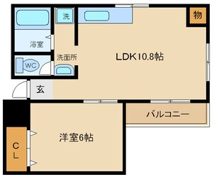 メゾンファイブ松本の物件間取画像